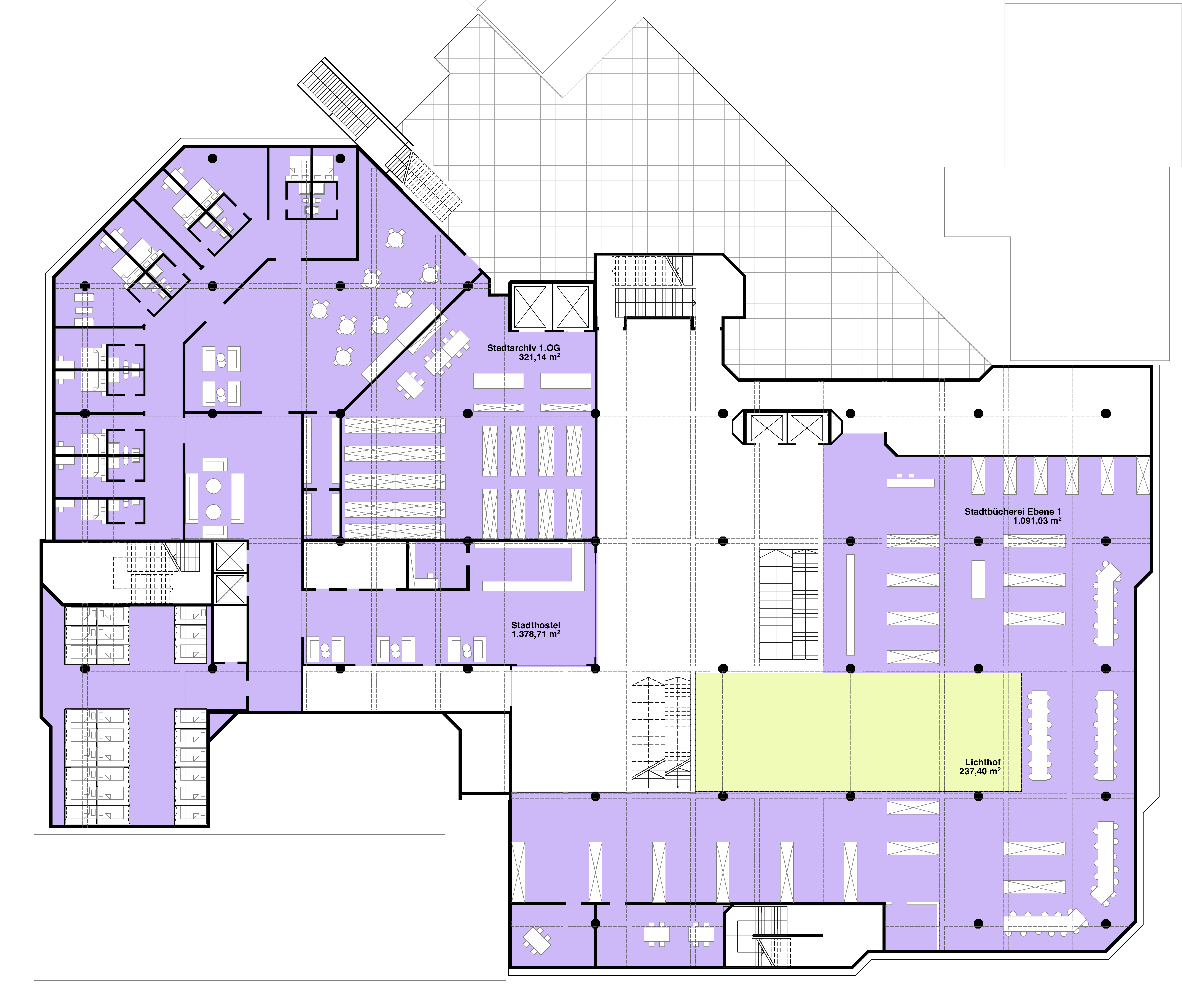 Grundriss 1. Obergeschoss